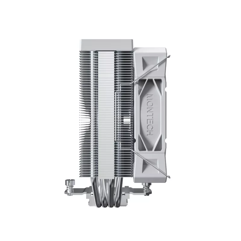 Montech NX400 vzduchový chladič CPU, viac soketov, 120 mm, biely