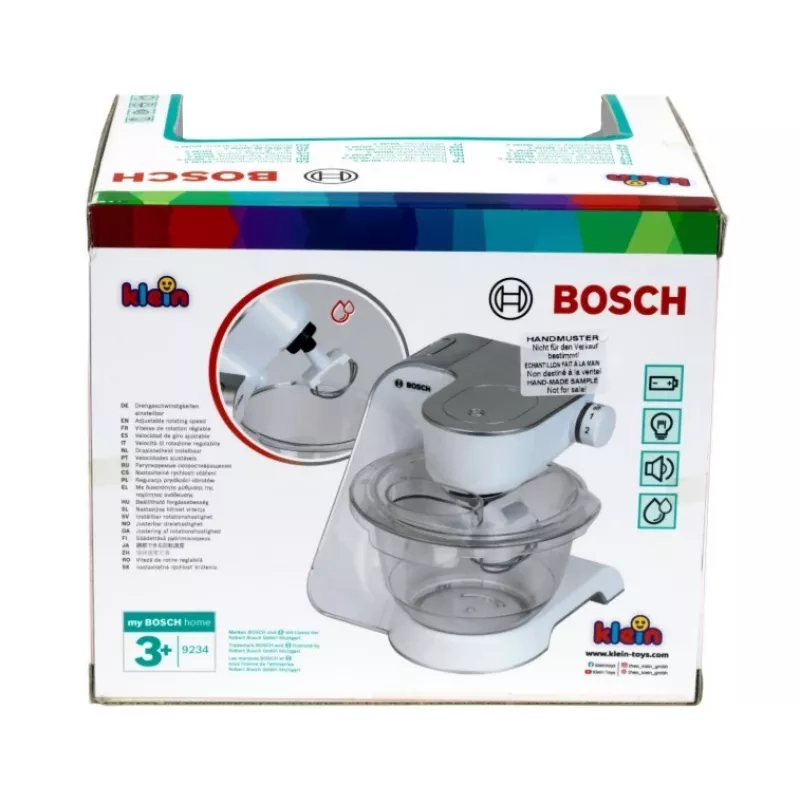 Kuchynský robot KLEIN Bosch Silver 9234 – hračkárska replika kuchynského spotrebiča