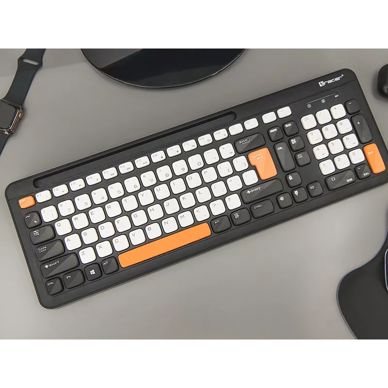 Bezdrôtová klávesnica Tracer Greg RF, 2,4 GHz, plnej veľkosti, čierna