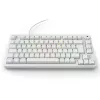 Sharkoon SGK25 75% QWERTZ USB káblová RGB LED klávesnica biela