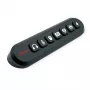 ROLINE USB 3.2 Gen 1 hub, 7-násobný, vymeniteľné tlačidlá, kábel s konektorom Type-A