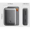 AUKEY 157000 powerbanka 10000 mAh sivá