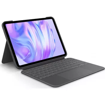 Klávesnica Logitech Combo Touch QWERTY dánska fínska nórska švédska Smart Connector grafitová