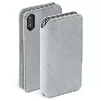 Puzdro s klopou Krusell Broby 4 Card SlimWallet iPhone XS Max