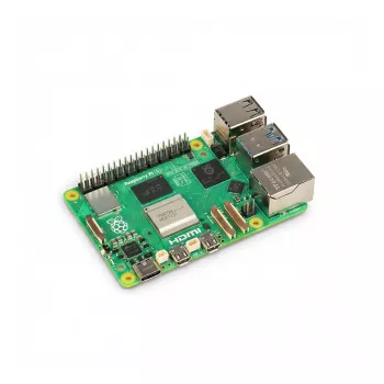Jednodeskový počítač Raspberry Pi 5 Full Kit 16GB — biely/červený