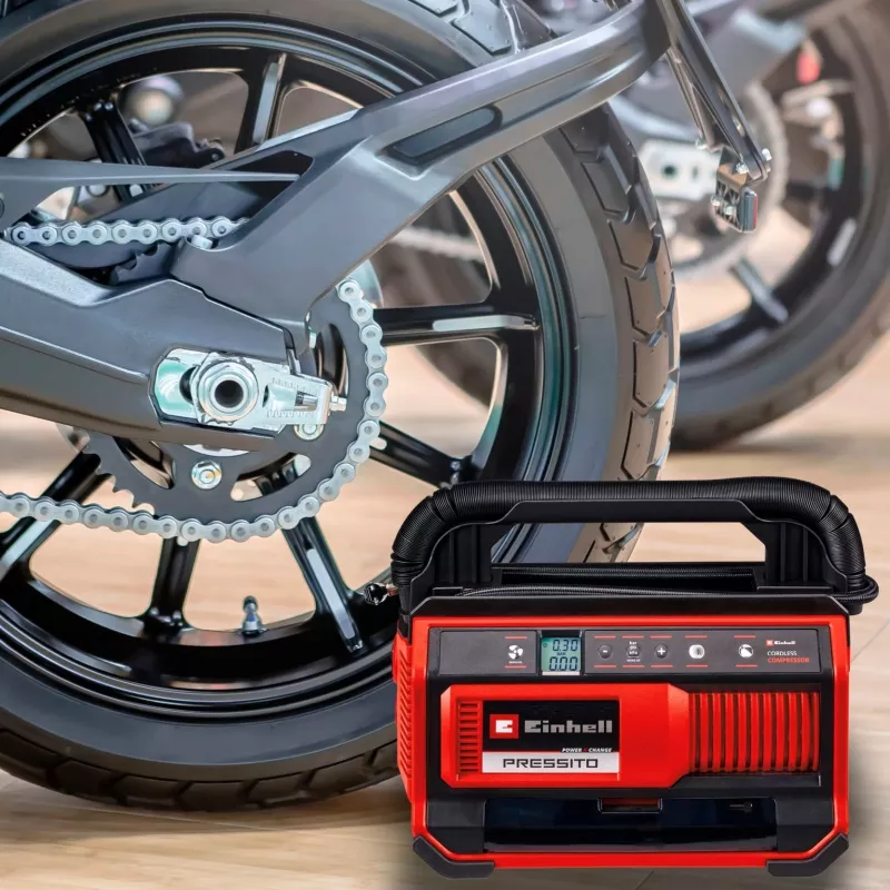Einhell Akumulátorový kompresor PRESSITO 18/25 25 l/min 11 bar