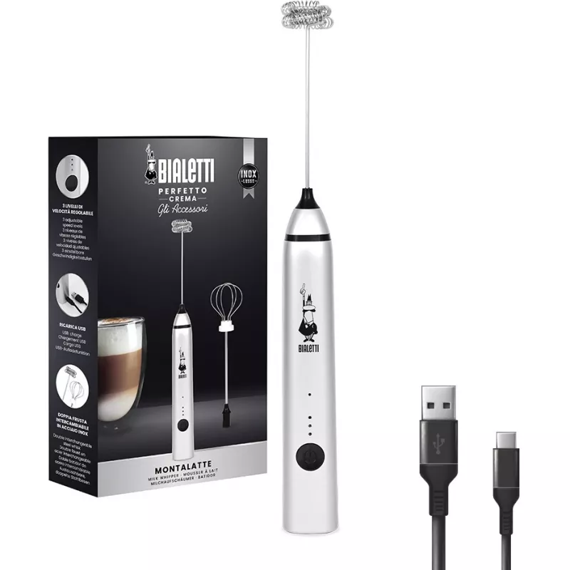 Bialetti Whipper Pro strieborný 2508040004