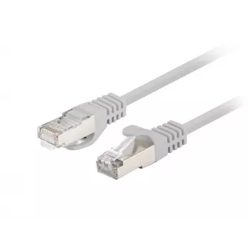 LANBERG Cat6 F/UTP patch kábel PCF6-20CC-0150-S, 1,5 m, sivý, RJ-45–RJ-45, 250 MHz