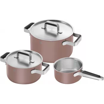 Sada hrncov ZWILLING PURE 3-dielna 1028859 nerez, vhodná na indukciu
