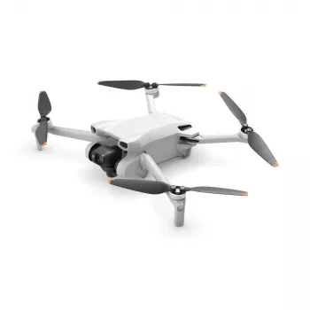 Kvadrokoptéra DJI Mini 3 Fly More Combo — 4-rotorový dron, 12-MP-4K kamera, 10 000 m dosah, 10,55 m/s maximálna rýchlosť, 2453 mAh batéria, 0,248 kg, sivá