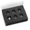 EK Water Blocks EK-Quantum Torque HDC 12 prípojka 6-balenie, G1/4, strieborná