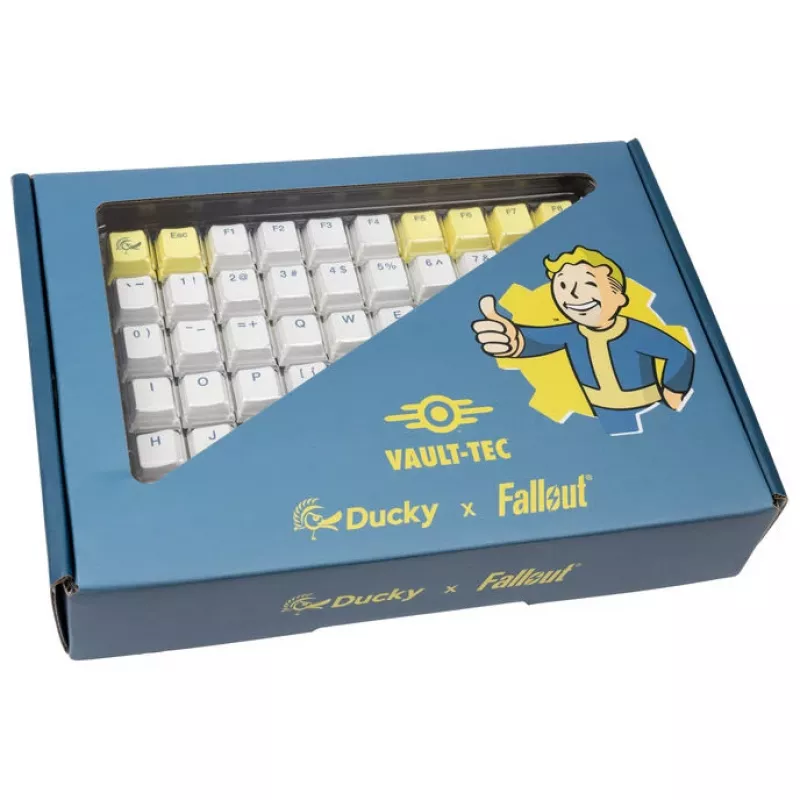 Sada klávesových krytiek Ducky Ducky x Fallout DCA132-USVAUCHPH1 132 ks ANSI profil