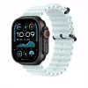 Apple 49mm Ice Blue Ocean remienok – čierny titánový povrch