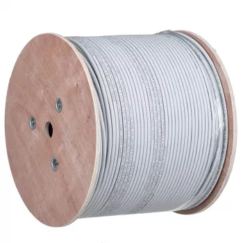 Sieťový kábel Alantec KIU6ALSOH500D Cat6 U/UTP 23 AWG LSOH 500 m sivý