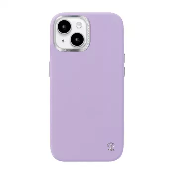 Ochranné puzdro Joyroom PN-15F1 Starry pre iPhone 15, fialová, štíhle, priliehavé puzdro