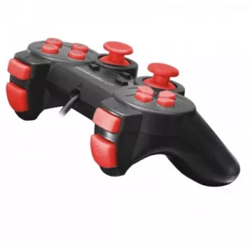 Esperanza EGG106R Herný ovládač Gamepad PC,Playstation 2,Playstation 3 Analógový / Digitálny USB 2.0 Čierna,Červená