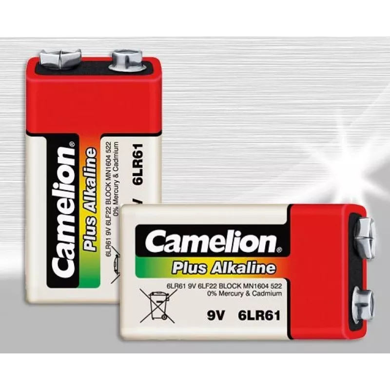 Jednorazová batéria Camelion 6LR61-SP1 9V alkalická