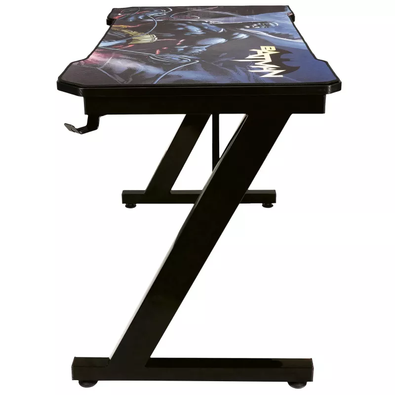 Rovný počítačový stôl Subsonic SA5593-B1 čierny PVC 110x60 cm