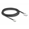 DeLOCK telefónny kábel RJ45 konektor samec na RJ11 konektor samec čierny 3 m