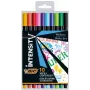 BIC Fineliner INTENSITY FINE BCL viacfarebné, sada 10 farieb CEL1011727