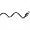 Ethernet kábel USB-C 3.2 Gen2 konektor samec > RJ-45 konektor samec, LAN adaptér čierny/strieborný, 1,5 metra, pletené textilné opláštenie