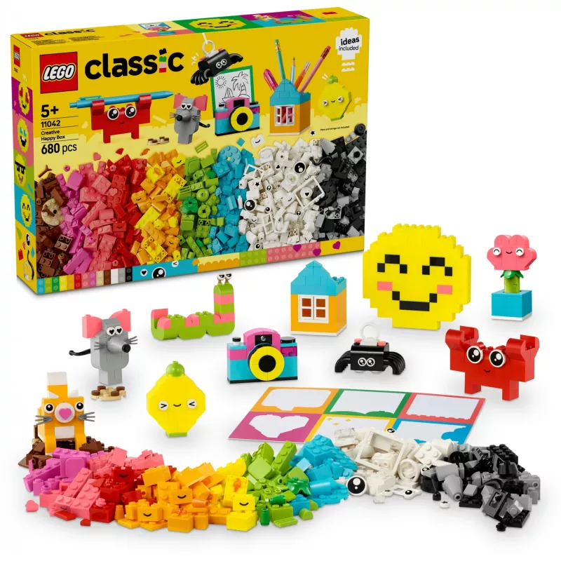 LEGO CLASSIC 11042 Kreatívna veselá krabica