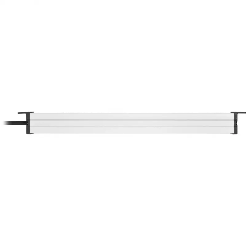 Brennenstuhl 1390007308 - 2 m - 8 AC zásuviek - interiér - IP20 - hliník - plast - čierna - strieborná