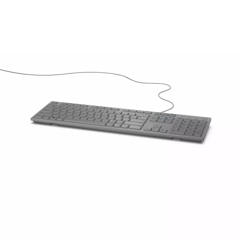 Dell drôtová klávesnica - KB216 - US International (QWERTY) – Sivá/ LT gravírovanie