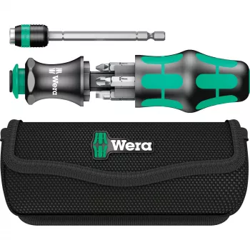 Wera Kraftform Kompakt 25 sada bitového skrutkovača, 7 ks, čierna/zelená