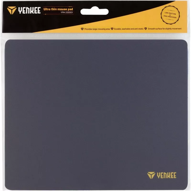 Podložka pod myš YENKEE YPM 2000GY 220x180x0.3 mm