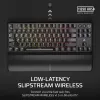 Corsair K70 CORE TKL klávesnica herná USB + RF Wireless + Bluetooth QWERTZ nemecká čierna