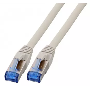 EFB-Elektronik RJ45 patch kábel Cat.6A S/FTP TPECat.7 surový kábel superflexibilný sivý 2m Výrobca: EFB Elektronik (K5525FGR.2)