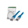 Sieťový kábel Digitus CAT 5e SF/UTP patch kábel RJ45 3m modrý