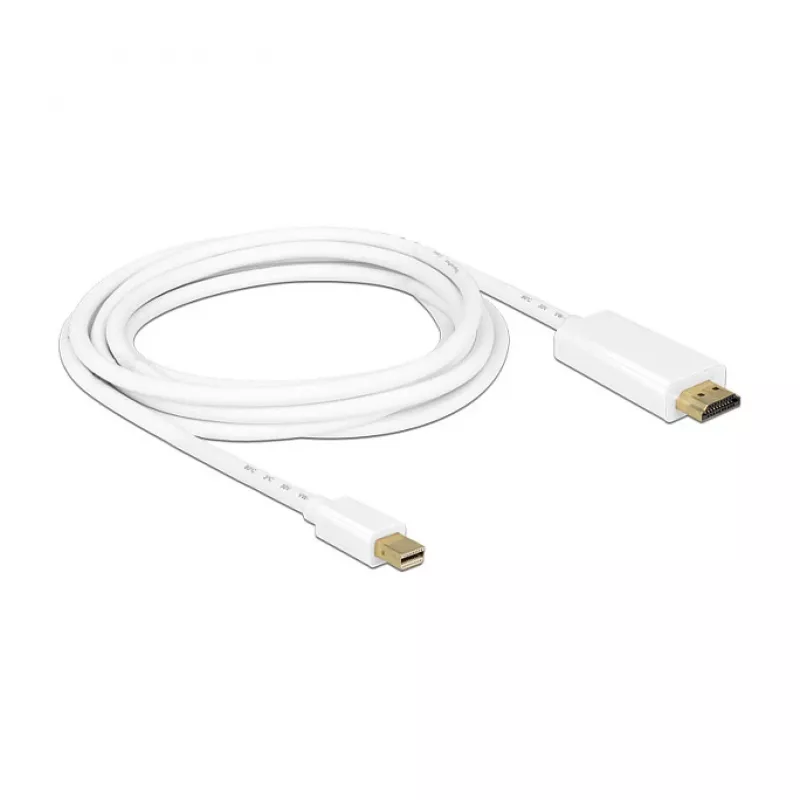 Videokábel adaptér DeLOCK 83708 Mini DisplayPort na HDMI 3 m