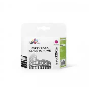 Atramentová kazeta TB kompatibilná s Brother LC225XL purpurová nová