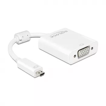USB grafický adaptér DeLOCK 65557 1920 x 1080 pixelov biely