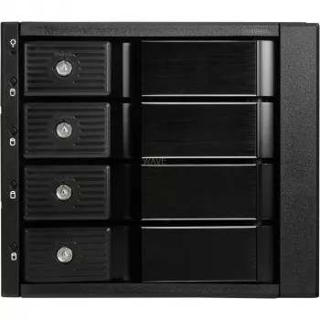 SilverStone SST-FS304-12G externá 3,5-palcová skriňa, 4-Bay – čierna