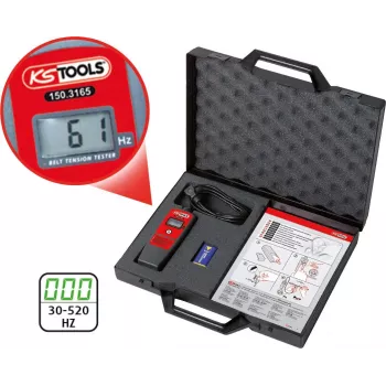Tester napnutia remeňa KS TOOLS HZ 150.3165 — elektronický diagnostický nástroj na meranie napnutia remeňa