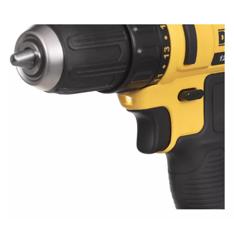 DeWALT DCD bezuhlíkový 10,8V akumulátorový vŕtací skrutkovač Li-Ion, Euro konektor