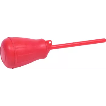 Nasávacia a plniaca gulička KS Tools 160.0738, objem 160 ml, gumená ručná pumpa