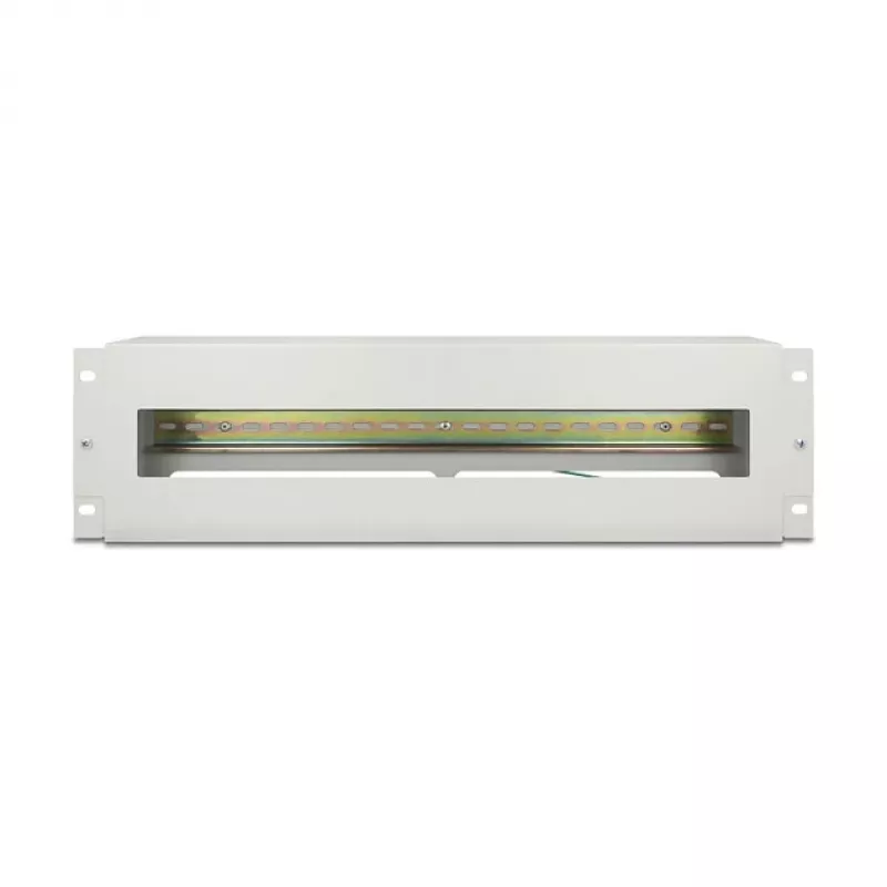Ochranný panel DeLOCK 67196 kovový sivý šírka 132 mm