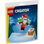 Stavebnica LEGO Santa's Chimney Polybag 30692 – mini vianočná stavebnica