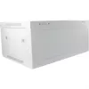 Nástenný rack ALLNET ALL-SMC6412GRAU 12U, nosnosť 50 kg, zámok na kľúč, sivý