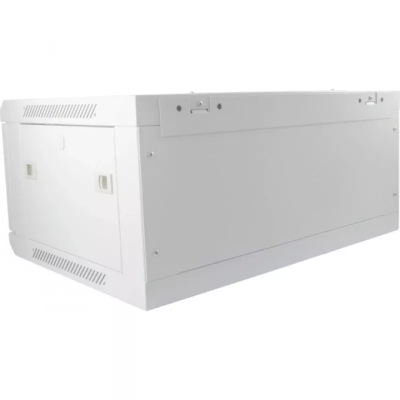 Nástenný rack ALLNET ALL-SMC6412GRAU 12U, nosnosť 50 kg, zámok na kľúč, sivý