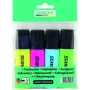STANGER zvýrazňovač, 1-5 mm, sada 4 kusy 180009000