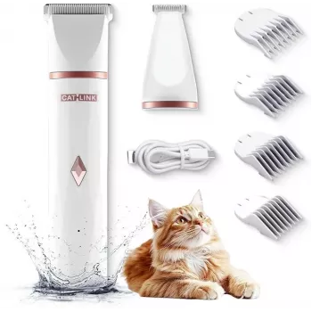 Strihačka na zvieraciu srsť Catlink CL-PT-01 — bezdrôtový zastrihávač, 600 mAh batéria, 40×34×162 mm, USB