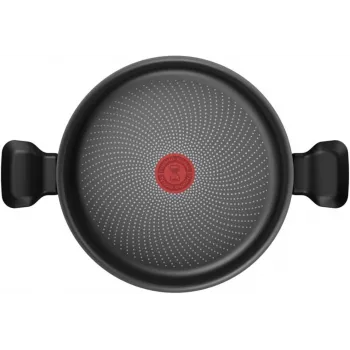 Hlboký hrniec Tefal H0567042 24 cm s pokrievkou — nepriľnavý riad, priemer 24 cm