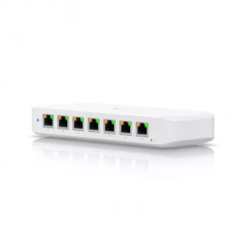 Ubiquiti Ultra 210W Managed L2 Gigabit Ethernet (10/100/1000) Power over Ethernet (PoE) biela
