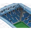 3D puzzle cubicfun model štadióna Lech-Poznaň – replika štadióna v mierke na zostavenie, kartónové diely, číslo modelu 306-20257