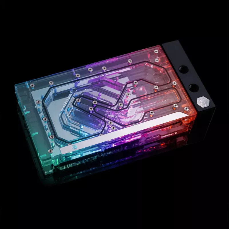 Backplate BitsPower X-TEND active pre RTX 4090 FE — akrylový povrch (BP-VG4090FE-BKP)